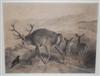 ARTHUR FITZ WILLIAM TAIT Male Deer and Quail.